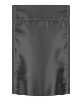 Matte-Black 6" x 3.9" Mylar Tamper Evident Bags (28 grams) 1000/Box