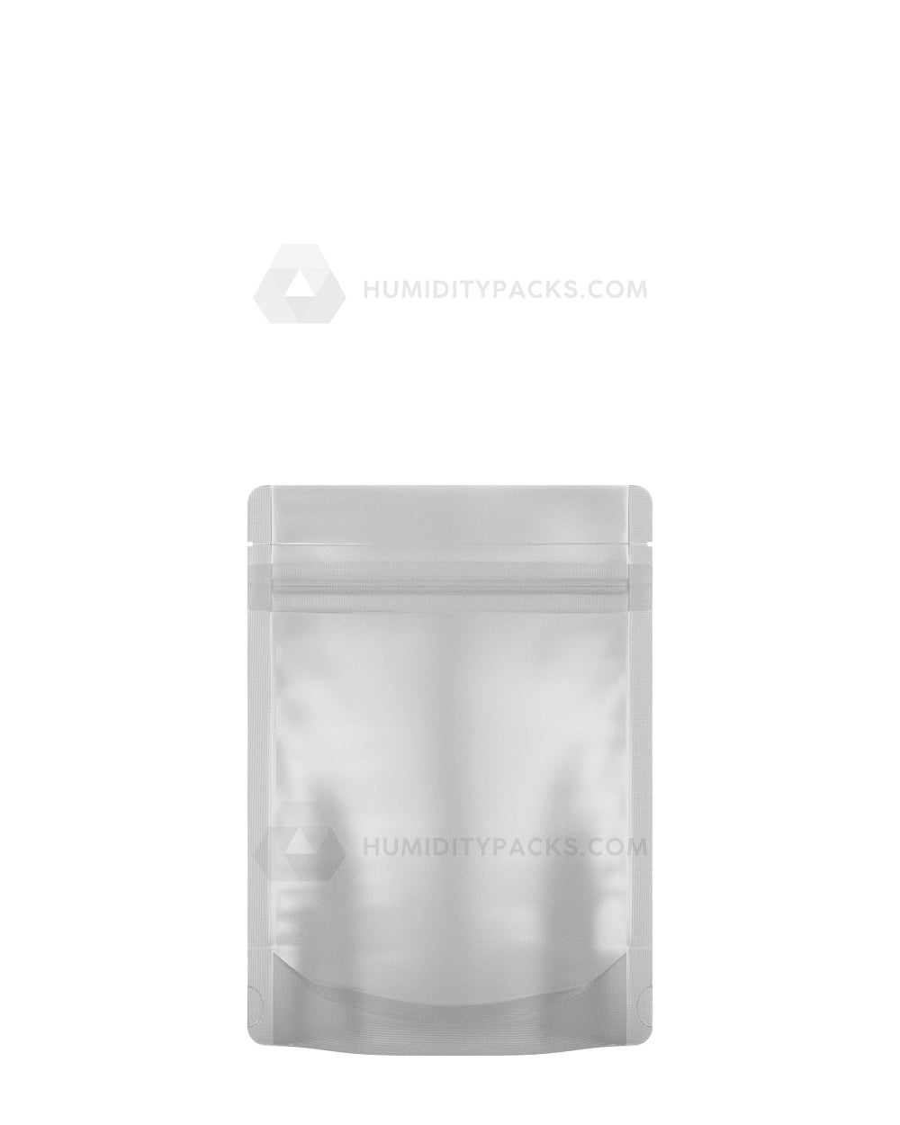 Matte-Gold 3.6" x 5" Vista Mylar Tamper Evident Tear Notch Bags (3.5 grams) 1000/Box Humidity Packs - 4