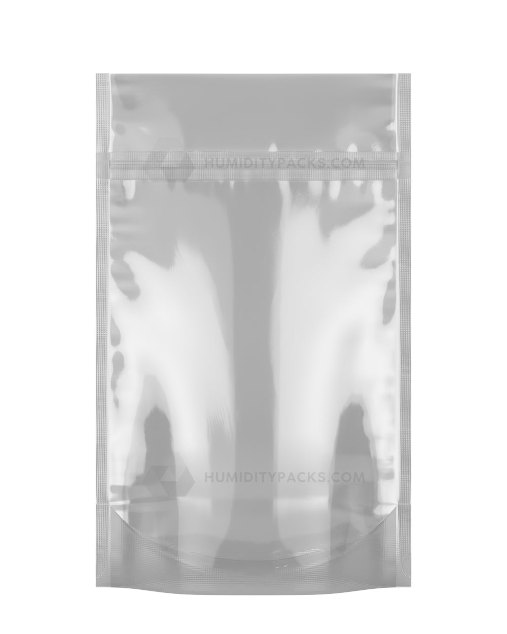 Glossy-Silver  5" x 8.1" Vista Mylar Tamper Evident Bags (14 gram) 1000/Box