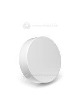 53mm Push and Turn Smooth Child Resistant Plastic Caps With Foam Liner - Matte White - 100/Box