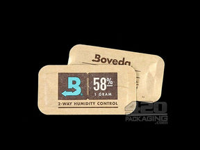 Boveda Humidity Packs 58% Slim (1 gram) 1500-Box Humidity Packs - 1