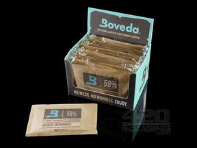 Boveda Humidity Packs 58% (67 Gram) 12-Box Humidity Packs - 1