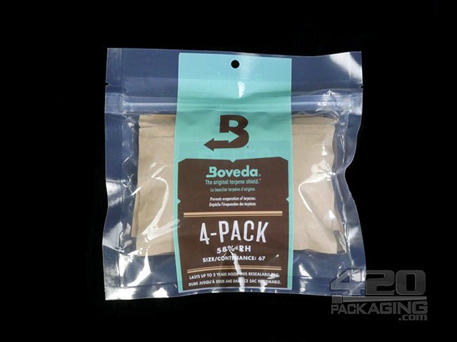 Boveda Humidity Packs 58% (67 gram) 4-Bag Humidity Packs - 1