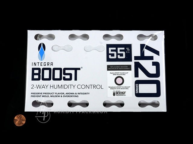 Integra Boost 420 Gram Two Way Humidity Packs (55%) 5-Box Humidity Packs - 3
