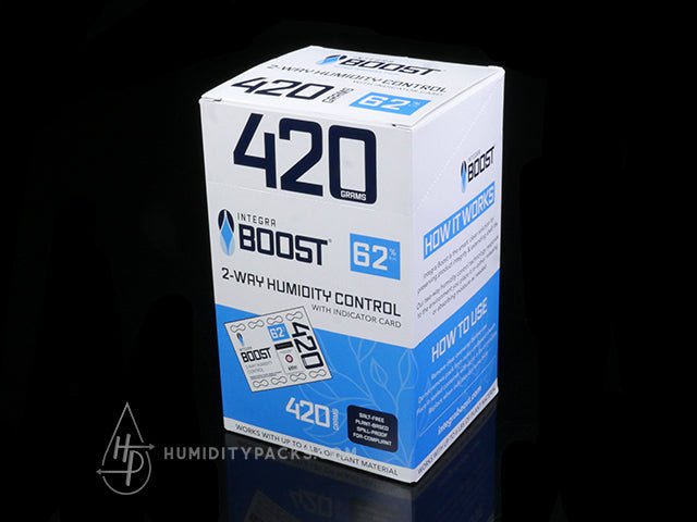 Integra Boost 420 Gram Two Way Humidity Packs (62%) 5-Box Humidity Packs - 1