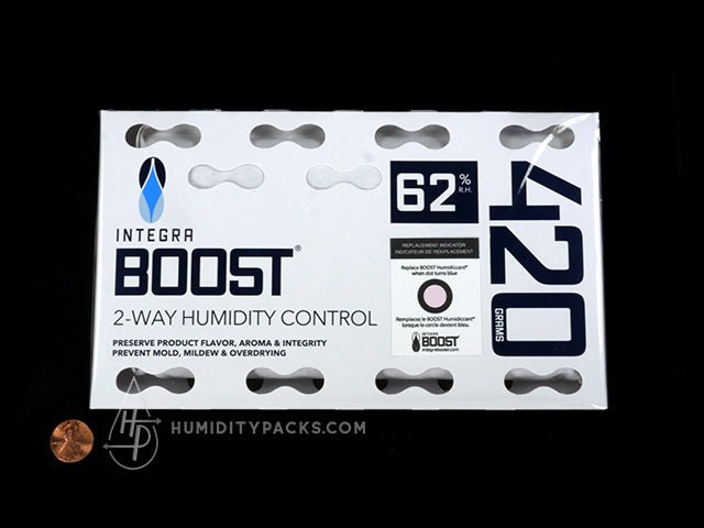 Integra Boost 420 Gram Two Way Humidity Packs (62%) 5-Box Humidity Packs - 3