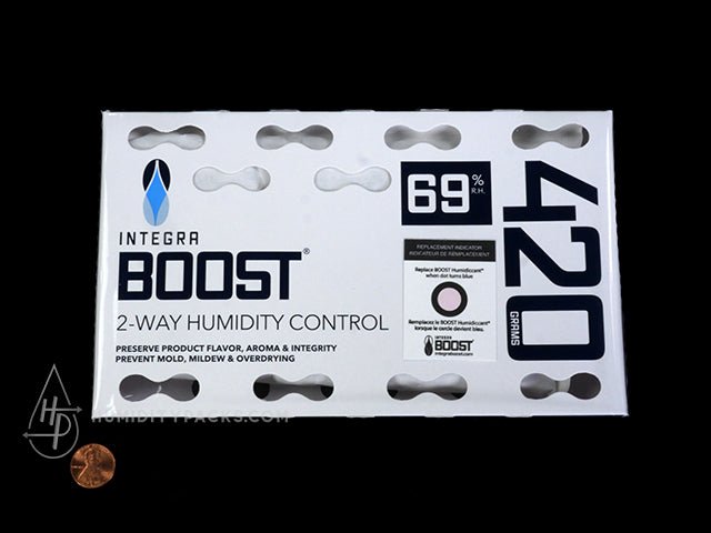 Integra Boost 420 Gram Two Way Humidity Packs (69%) 5-Box Humidity Packs - 3
