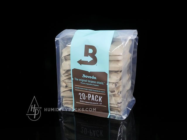 Boveda Humidity Packs 58% (67 gram) 20-Bag Humidity Packs - 1